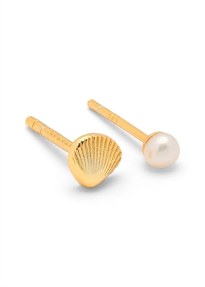 Family sea earrings Forgyldt Lulu Copenhagen 